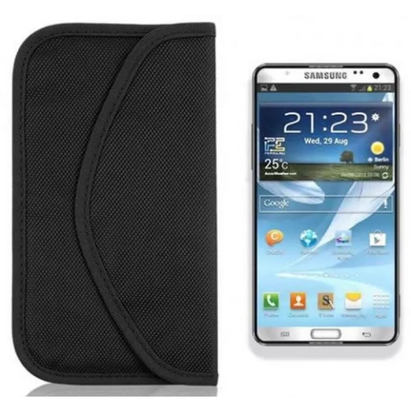 Universal mobile telefono kišenė Mobile Pocket Nano Tech – kompaktiškas išmaniojo telefono laikiklis