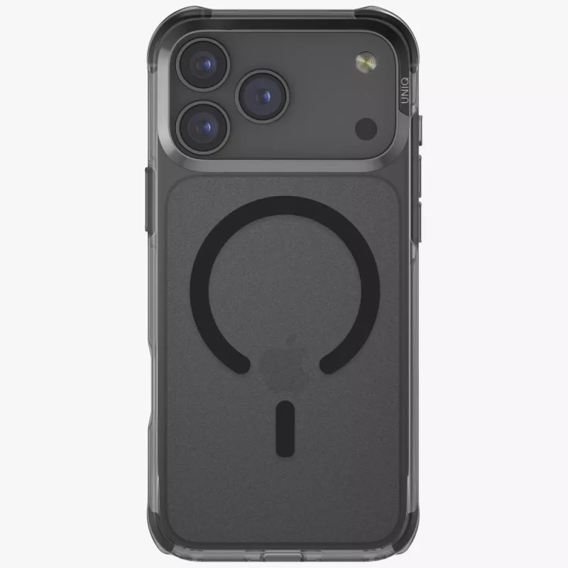 Dėklas UNIQ LifePro Xtreme, skirtas iPhone 17 Pro Max, Magclick įkrovimas, juodas