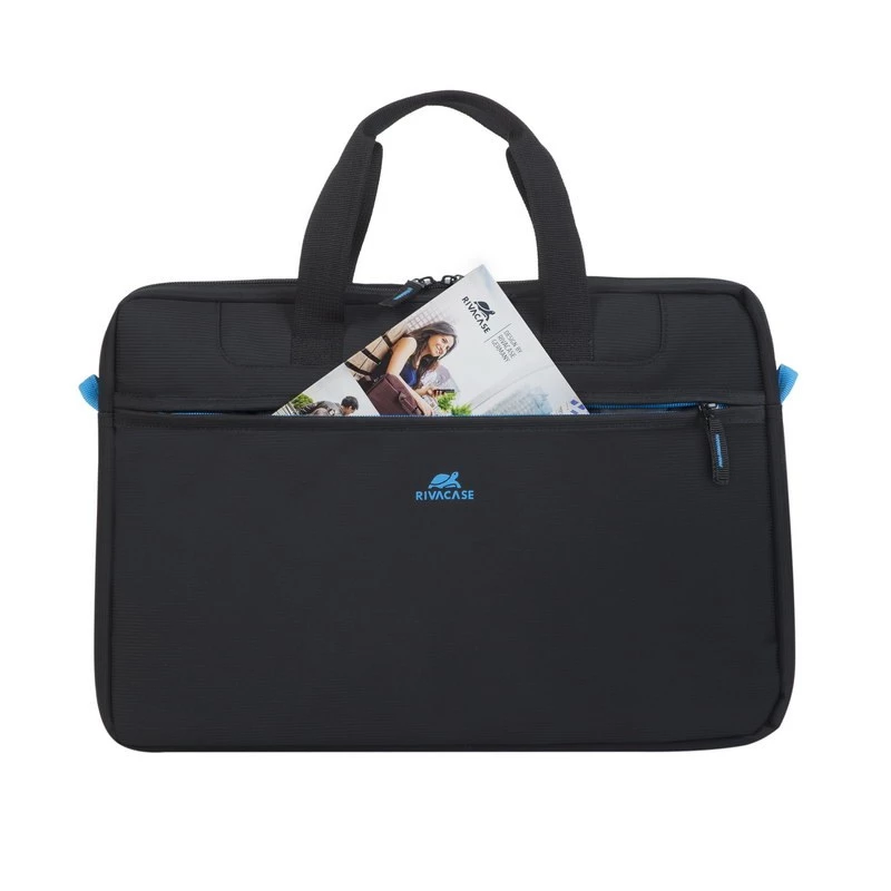 Rivacase 8037 39.6 cm (15.6) Messenger dėklas juodos spalvos