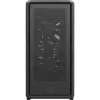 PC korpusas Midi Tower Cooler Master MasterFrame 600 Mesh — juodas, ATX/EATX, 2x200 mm priekiniai ventiliatoriai, priekinės/šoninės ventiliatorių laikikliai, 2x3.5 colio + 3x2.5 colio diskų vietos