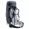 Deuter Aircontact Lite 45+10 SL Moteriška žygio kuprinė Juoda