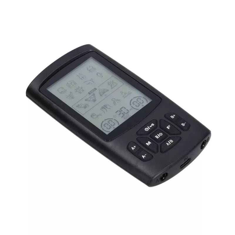 TENS/EMS elektrostimuliatorius Extralink Vital+ Essential – 2 režimai, 20 intensyvumo lygių