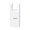 Tinklo stiprintuvas TENDA T10 2,4 GHz Wi‑Fi 4, 300 Mbps, 2 išorinės antenos, 1x RJ-45, baltas