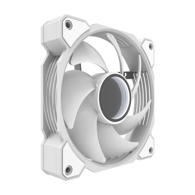 Darkflash DR08 120 mm PWM A-RGB ventiliatorius baltas