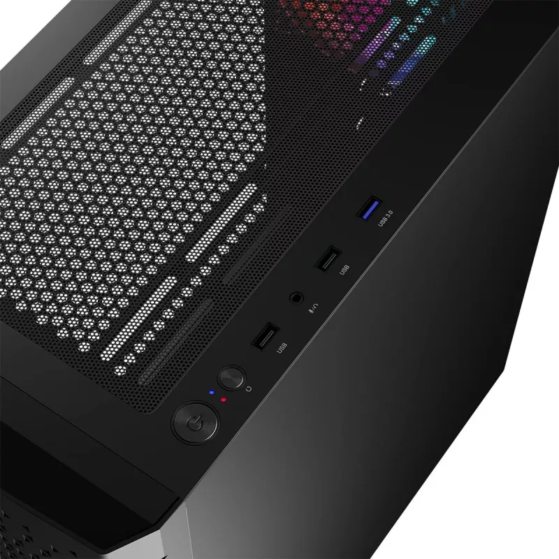 Logic Aramis ARGB MINIDI USB 3.0 korpusas juodas