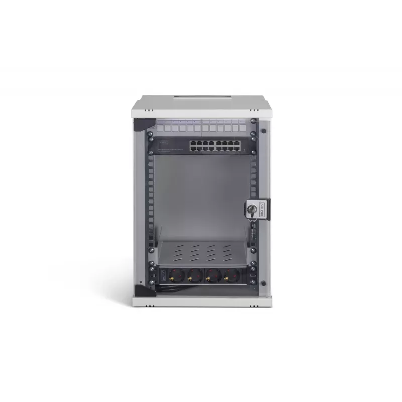 Sieninis stovas Digitus DN-49102-SET 9U 315 x 300 mm Pilka