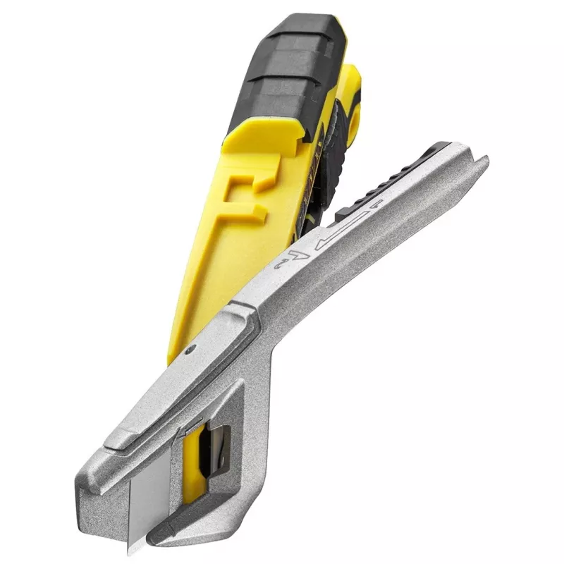 Pjovimo peilis Stanley FATMAX FMHT10594-0 juodas nerūdijantis plienas geltonas 18 mm plotis 165 mm ilgis