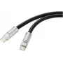 Renkforce USB-C® laidas USB 2.0 USB-C® kištukas, USB-C® kištukas 0,50 m Juoda RF-6056870