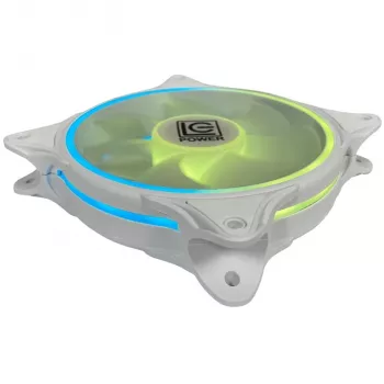 LC-Power LC-CF-120-ARGB-W 120mm ARGB korpuso ventiliatorius - Baltas