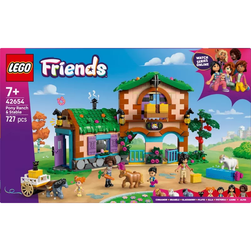 LEGO Friends 42654 Ponių ūkis su arklide