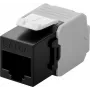 Microconnect KEYSTONE-16 keystone modulis plokščias juodas RJ-45
