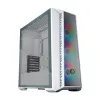 Cooler Master MasterBox 520 - Midi bokštas - Baltas - ATX - EATX - micro ATX - Mini-ITX - SSI CEB - ABS - Plienas - Grūdintas stiklas