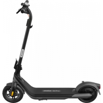 Ninebot by Segway E2 Pro klasikinis paspirtukas, pilkas, 20 km/h, 100 kg, unisex, nuo 16 metų