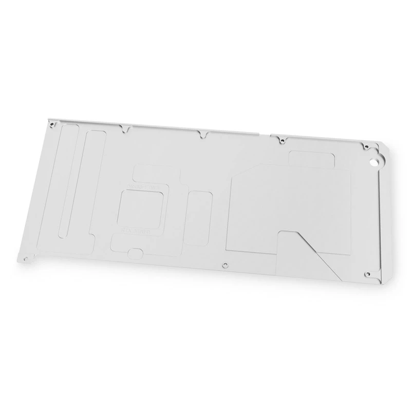 EK Water Blocks Quantum Vector FTW3 RTX 3070 Ti nikeliuotas sidabrinis galinis dangtelis