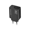 Sieninis įkroviklis ESPERANZA EZC104K 20W juodas, USB maitinimo adapteris nešiojamiesiems įrenginiams