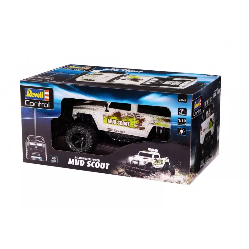Revell New Mud Scout radijo bangomis valdomas modelis Sunkvežimis elektrinis variklis