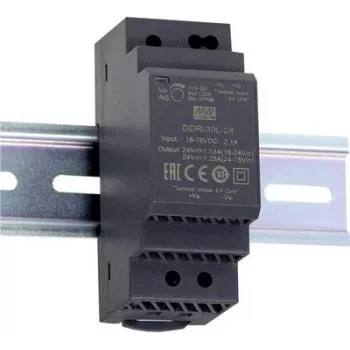 Meanwell DDR-30G-24 - 30 W - 24 V - 35 mm - 54,5 mm - 90 mm - 120 g