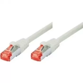 Tecline exertis Connect Patch-Cable RJ-45 (M) iki RJ-45 (M) 15 m SSTP CAT 6 halogen-free pilka (71515)