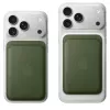 Apple FineWoven piniginė su MagSafe Moss Green Microtwill