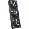 NZXT Performance F360X RGB korpuso aušinimo ventiliatorius, 360 mm, su vienu rėmu, juodas