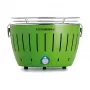 LotusGrill G280 U Green – Nešiojama anglinė kepsninė su ventiliatoriumi