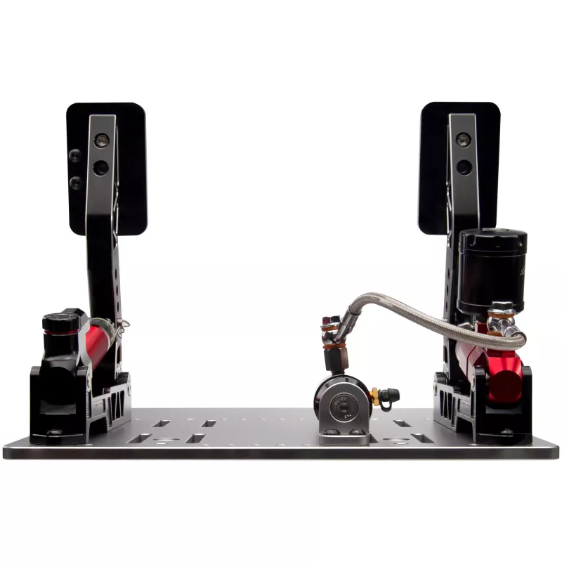 Simagic P2000 Hidraulinis 2-Pedalų Rinkinys, 100KG Loadcell - Crimson Edition