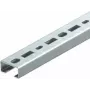 Perforuotas profilio bėgelis 150 mm, cinkuotas, CML3518P0150FS (1104241)