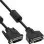 InLine DVI-D kabelis 24+1 M/M, Dual Link, 2 ferito žiedai, 3 m