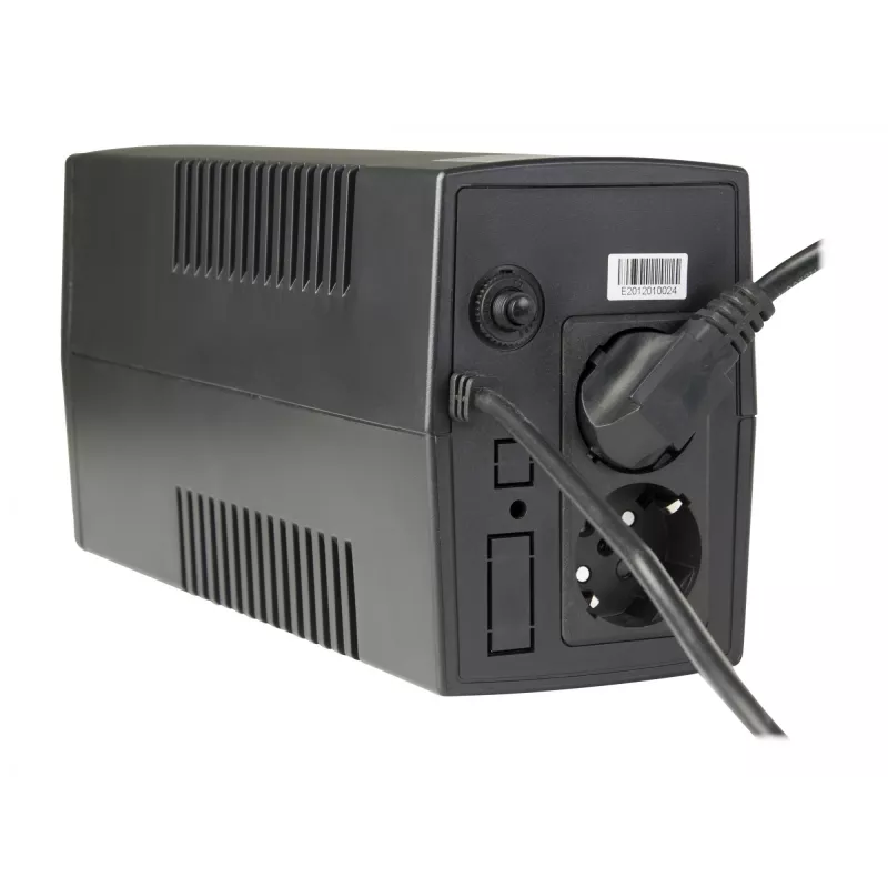 Gembird EG-UPS-B650 nepertraukiamo maitinimo šaltinis (UPS) Line-Interactive 0,65 kVA / 390 W
