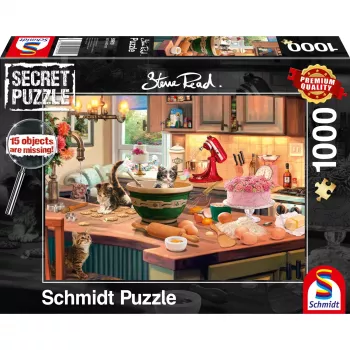 Dėlionė Schmidt Spiele 59919 – 1000 detalių, 693 × 493 mm, Maistas ir gėrimai