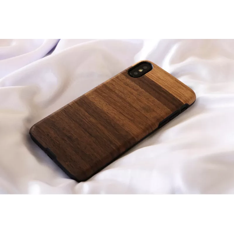 Apsauginis dėklas iPhone X/XS man and wood fango black