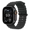 Išmanusis laikrodis Apple Watch Ultra 3 GPS + Cellular 49 mm juodas titano korpusas, juoda vandenyno juosta