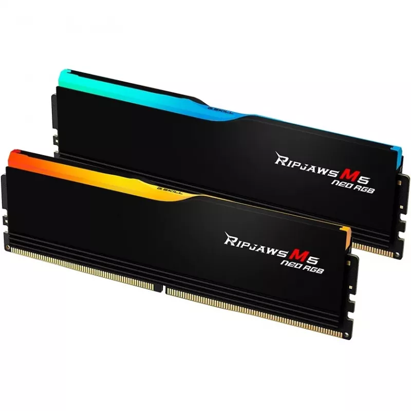 G.Skill Ripjaws M5 Neo DDR5-6000 64 GB (2x 32 GB) Dual-Kit, juoda, AMD EXPO