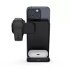 Vidaus belaidis įkroviklis laikrodžiui Crong CRG-MSPS-BLK, juodas, Lightning/USB