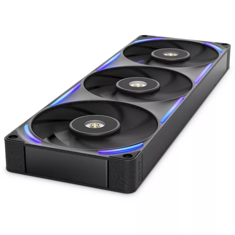 NZXT Performance F360X RGB korpuso aušinimo ventiliatorius, 360 mm, su vienu rėmu, juodas