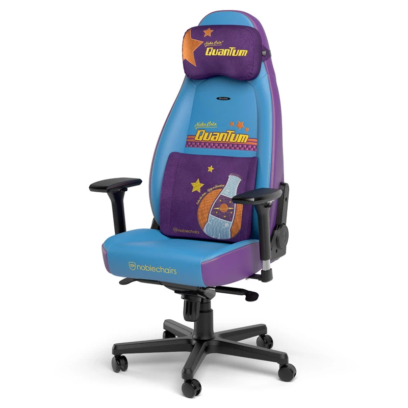 noblechairs Fallout Nuka-Cola Quantum Violet kaklo ir juosmens pagalvėlės, 2 vnt.