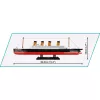 Konstruktorius Cobi R.M.S. Titanic modelis 593 detalės COBI-1680 — mastelinis modelis iš kaladėlių
