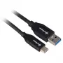 Sharkoon USB 3.2 Gen 2 laidas USB-A kištukas > USB-C juodas 1 metras - Laidas - Skaitmeniniai/Duomenys