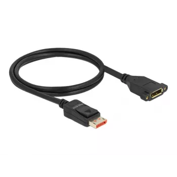 DisplayPort ilginimo kabelis panel-mount DeLOCK 87095 8K 60 Hz 1 m