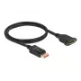DisplayPort ilginimo kabelis panel-mount DeLOCK 87095 8K 60 Hz 1 m
