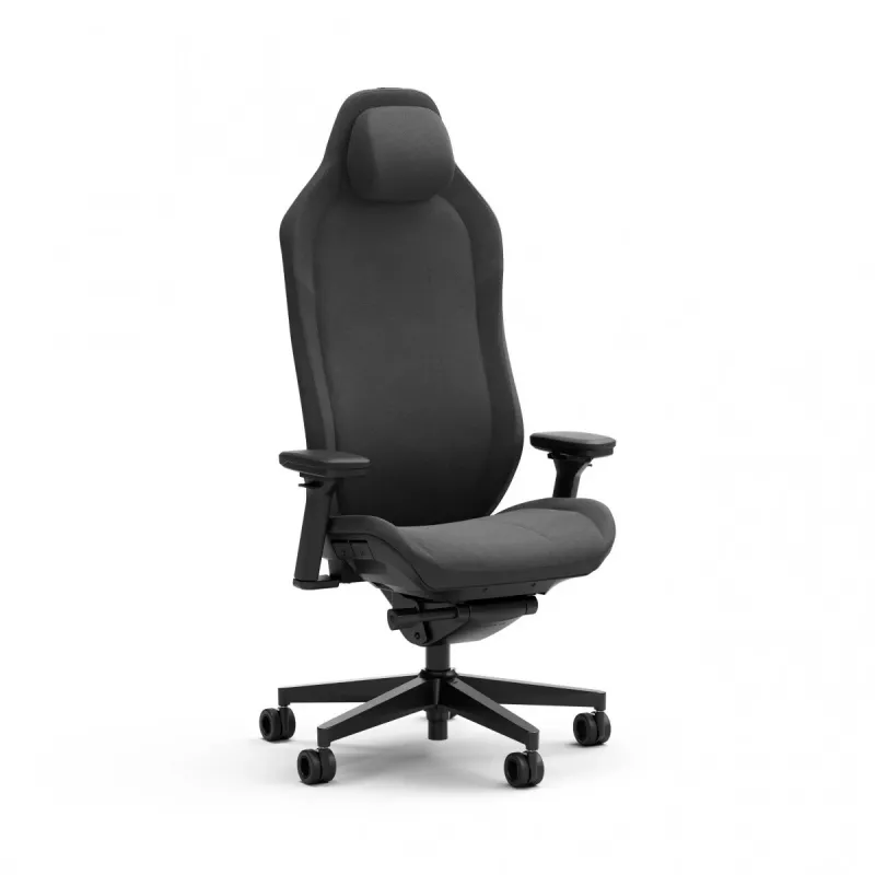Fractal Design FD-CH-RE1F-01 žaidimų kėdė, PC žaidimų kėdė, minkšta sėdynė, juoda