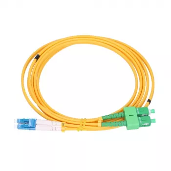Patchcord Extralink SC/APC – LC/PC vienmodis dupleksas 9/125 µm 2 mm, 1,5 m