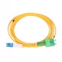 Patchcord Extralink SC/APC – LC/PC vienmodis dupleksas 9/125 µm 2 mm, 1,5 m