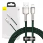 USB-A į Lightning laidas Baseus 1 m, žalias