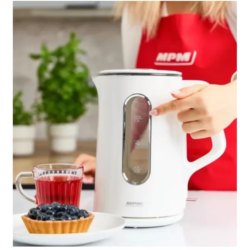 Elektrinis virdulys 1,5 l baltas MPM MCZ-126/B