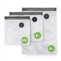 Caso Vacu ZIP-Bags Set 01243 permatomas maisto vakuuminio sandarinimo maišelių rinkinys