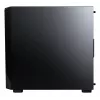 Montech X5M (B) „Micro Tower“ kompiuterio korpusas – Micro-ATX/Mini-ITX, 3×120 mm priekyje, 1×120 mm gale, palaiko ATX maitinimo šaltinį, 2×3,5 colio + 4×2,5 colio, juodas