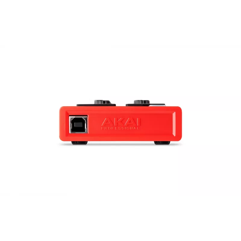 Akai LPD8 MKII MIDI klaviatūra 8 klavišų USB juoda, raudona