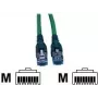 TE Connectivity AMP - Laidas jungiamasis - RJ-45 (M) į RJ-45 (M) - 3 m - SFTP - CAT 6 - Be halogenų - Žalia (0-1711735-3)