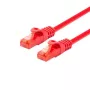 LOGON TCU66U070R Cat6 U/UTP komutacinis kabelis, 7 m, raudonas